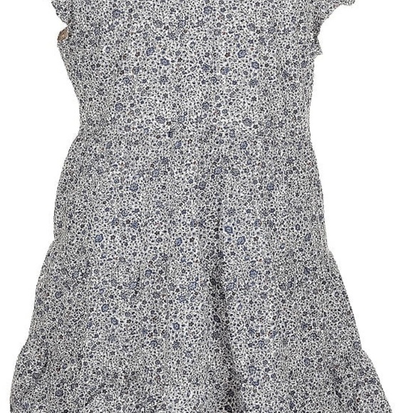 Lane Bryant Blue and White Floral Dress - Picture 3 of 9